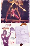 Prince Handwritten Unreleased NPG “Newsletter” - 4 Pages Double Sided with Incredible Edits (REAL)