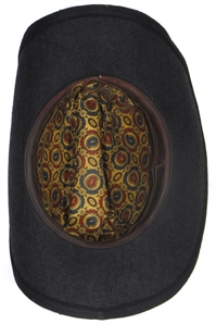 Bo Diddley Personally Owned and Worn Cowboy Hat with Sheriff's Badge