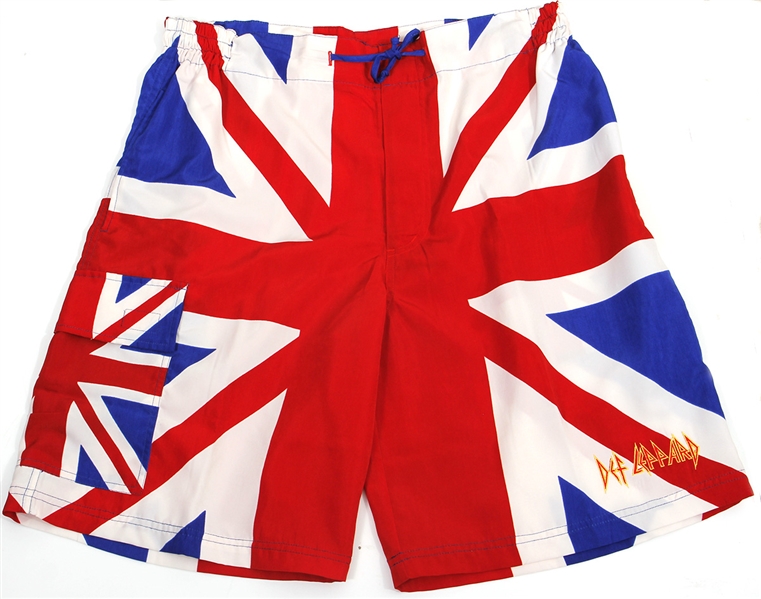 Def Leppard Union Jack Concert Tour Shorts