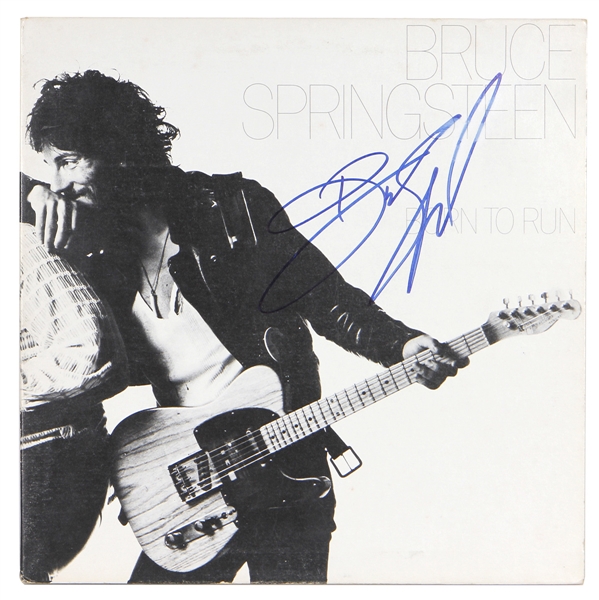 Bruce Springsteen Signed "Born to Run" Album (REAL)