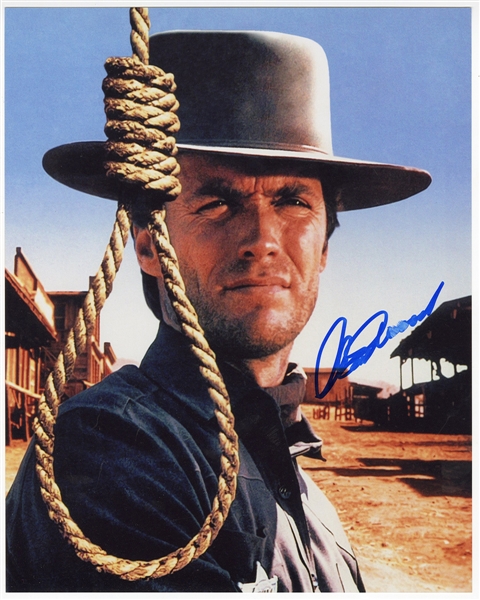 Clint Eastwood "Hang Em High" Signed Photograph