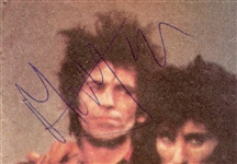 Mick Jagger 1982 Signed Rolling Stones Magazine Picture (REAL)