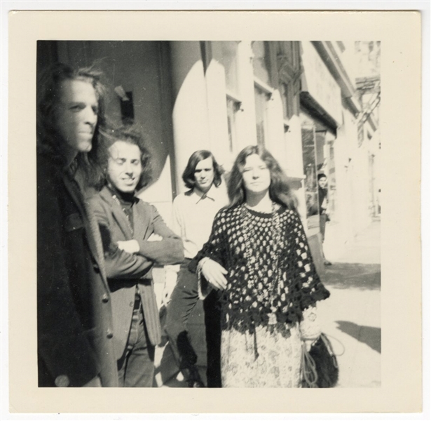 Janis Joplin & Big Brother and the Holding Company Original Dennis Nolan Snapshot Photograph