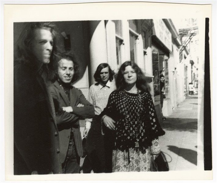 Janis Joplin & Big Brother and the Holding Company Original Dennis Nolan Photograph