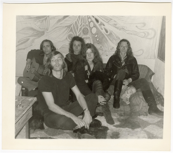 Janis Joplin & Big Brother and the Holding Company Original Dennis Nolan Photograph