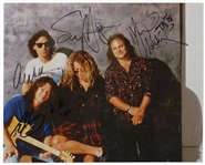 Van Halen Band Signed Photograph (REAL)