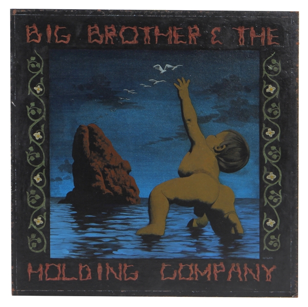 Big Brother & The Holding Company (Janis Joplin) Original Dennis Nolan Alternate Album Cover Artwork