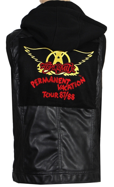 Aerosmith Original "Permanent Vacation" 87-88 Black Concert Jacket