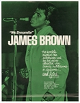 James Brown Original Promotional Concert Flyer