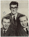 Rare Buddy Holly And The Crickets Signed Original 1958 Souvenir Concert Programme