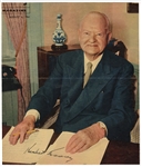 President Herbert Hoover Signed 1961 Magazine Cover