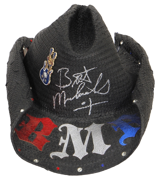 Bret Michaels Signed & Stage Worn Cowboy Hat