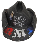 Bret Michaels Signed & Stage Worn Cowboy Hat
