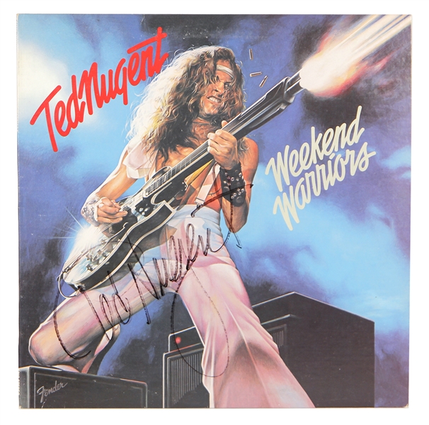 Ted Nugent Signed “Weekend Warriors” Album