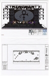 Prince Original Hotel Demand Sheet as “Mr. Bravestrong”, Stage Plans (2) and Stage Used Setlists (9)