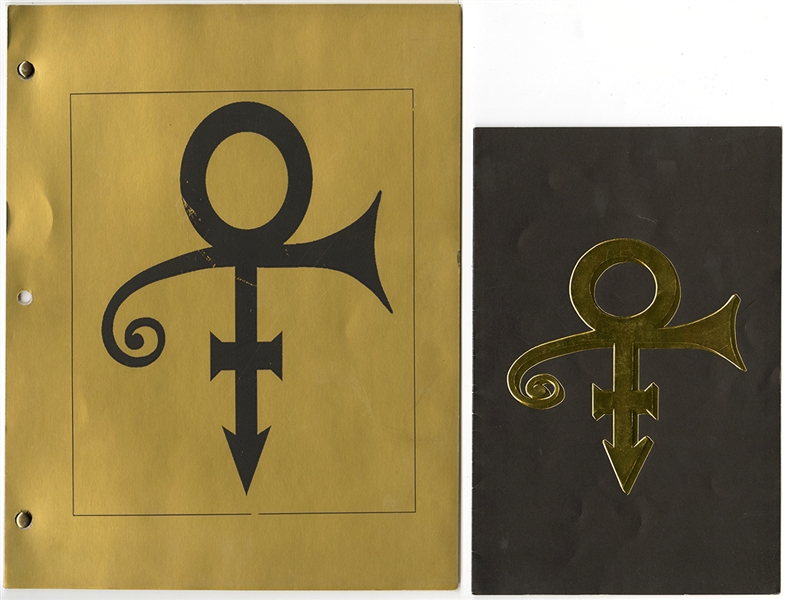 Prince Lyric Book, Invite, CD and Glam Slam Pass for “Love Symbol” Album