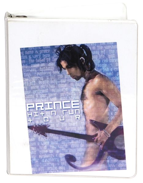 Prince Owned 2000 “Hit-and-Run" Concert Tour Itinerary
