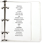 Prince Owned 2000 “Hit-and-Run Concert Tour Itinerary