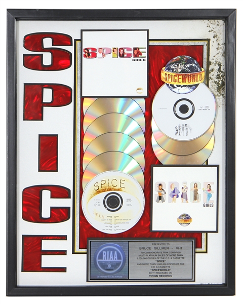 Spice Girls RIAA Record Award For “Spiceworld”