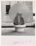 John Lennon & Yoko Ono Original Oversized Vintage Photograph