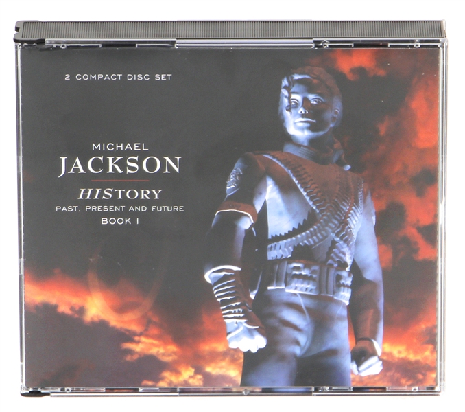 Lot Detail - Michael Jackson Signed “HIStory” CD Boxset (REAL)