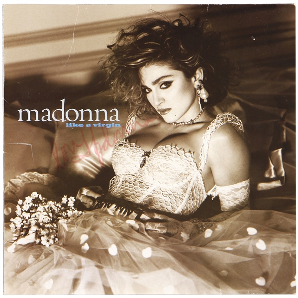 Madonna Signed “Like a Virgin” Album (REAL)