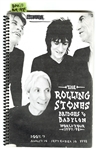 Rolling Stones Bridges To Babylon Original Crew Concert Tour Itineraries (4)