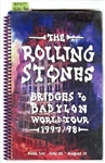 Rolling Stones Bridges To Babylon Original Crew Concert Tour Itineraries (4)