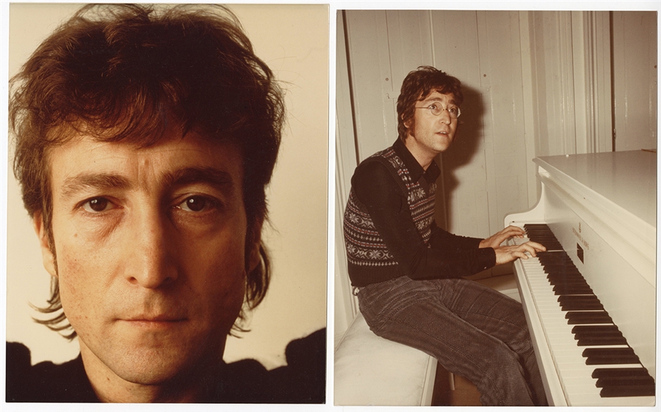 John Lennon Original 8x10 "Dakota Apartment" Photographs (4)