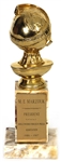 Golden Globe Award 1986-87 Presented to the President Of The Golden Globes