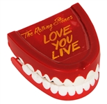 The Rolling Stones Love You Live Stickers, Buttons and Teeth with Key