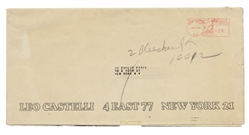 Andy Warhol 1966 Self Portrait Exhibition Invite Leo Castelli Gallery
