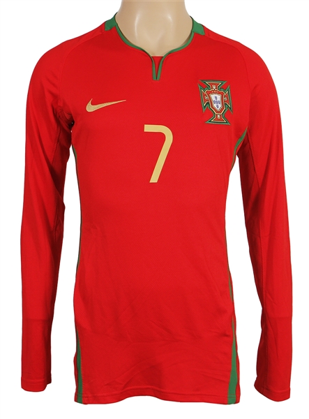 Cristiano Ronaldo Match Issued Portugal National Team Jersey