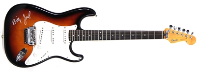 Billy Joel Signed Fender Stratocaster Guitar (REAL)