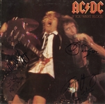 AC/DC Band Signed “If You Want Blood” Live Album with Bon Scott (JSA)
