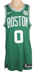 Jayson Tatum 2018-19 Game-Used & Signed Boston Celtics Road Jersey (RGU, JSA & Jason Terry Collection))