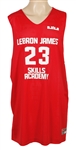 LeBron James Skills Academy Camp Scrimmage-Used Reversible Jersey