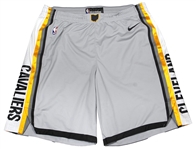 LeBron James Game-Used Cleveland Cavaliers Official NBA Basketball Trunks