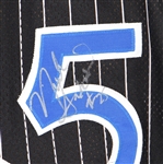 Nick Anderson Circa 1995-96 Game-Used & Signed Orlando Magic Alternate Jersey 