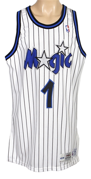 Anfernee “Penny” Hardaway 1994-95 Game-Used Orlando Magic Rookie Home Jersey (Jason Terry Collection)