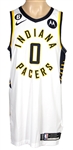 Tyrese Haliburton 2022-23 Game-Used & Signed Indiana Pacers Home Jersey (Jason Terry Collection) (RGU & JSA)