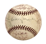 1977 NY Yankees Team Signed Official American League Baseball (Clubhouse)