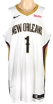 Zion Williamson Nov. 27, 2023 (Photo-Matched) Game-Used & Signed New Orleans Pelicans Road Jersey (Jason Terry Collection) (RGU & JSA)