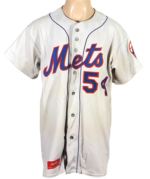 Rube Walker 1974 Game-Used New York Mets Road Jersey (MEARS A10)