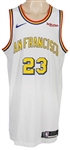 Draymond Green 2023-24 Game-Used & Signed Golden State Warriors Swingman Jersey (Jason Terry Collection)