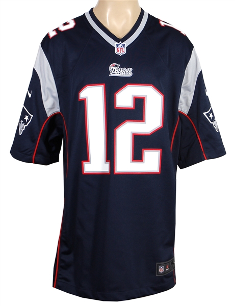 Tom Brady Signed New England Patriots Jersey (TRISTAR)