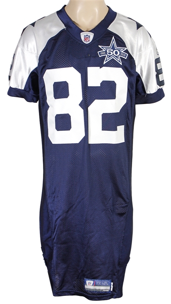 Jason Witten 2010 Dallas Cowboys Game Issued Throwback Jersey