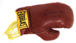 Muhammad Ali “Cassius Clay” Beautifully Signed Everlast Boxing Glove (JSA)