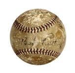 1928 New York Yankees Multi-Signed Baseball with Babe Ruth on the Sweet Spot (Beckett)