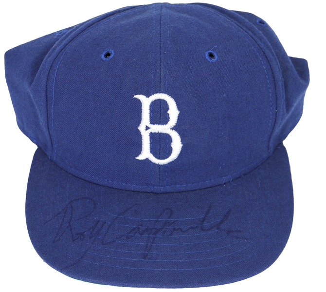 Roy Campanella Signed Brooklyn Dodgers Hat
